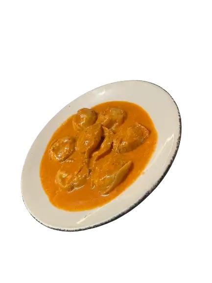 Sorrentinos de ricota con salsa rosa
