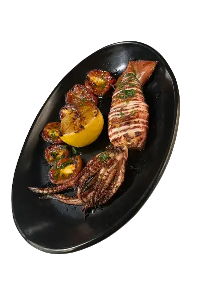 Calamar patagónico provenzal